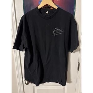 Tim McGraw Mens T Shirt Size XL Live Your Voice Local Crew 2008 Black Country